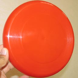 Фрисби красный